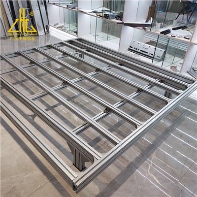 Sängram i aluminiumprofil
