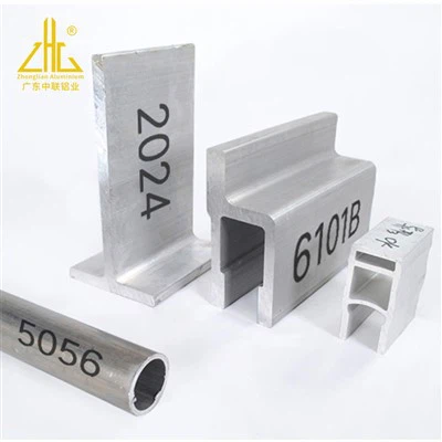 Extrudering av aluminium 6101B ledande räls aluminiumprofil